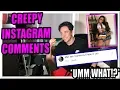 Creepy Instagram Comments - Lena The Plug Adam22 s Girlfriend