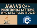 Java vs C in Enterprise Systems Who Still Rules in 2025