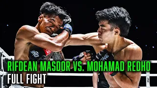 heated muay thai clash rifdean masdor vs mohamad redho full fight