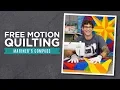 Free Motion Quilting on the Mariner s Compass Quilt