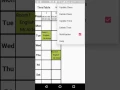 MY Time Table Class scheduler