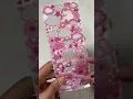 Pink toploader deco with our new bubble and cloud stickers