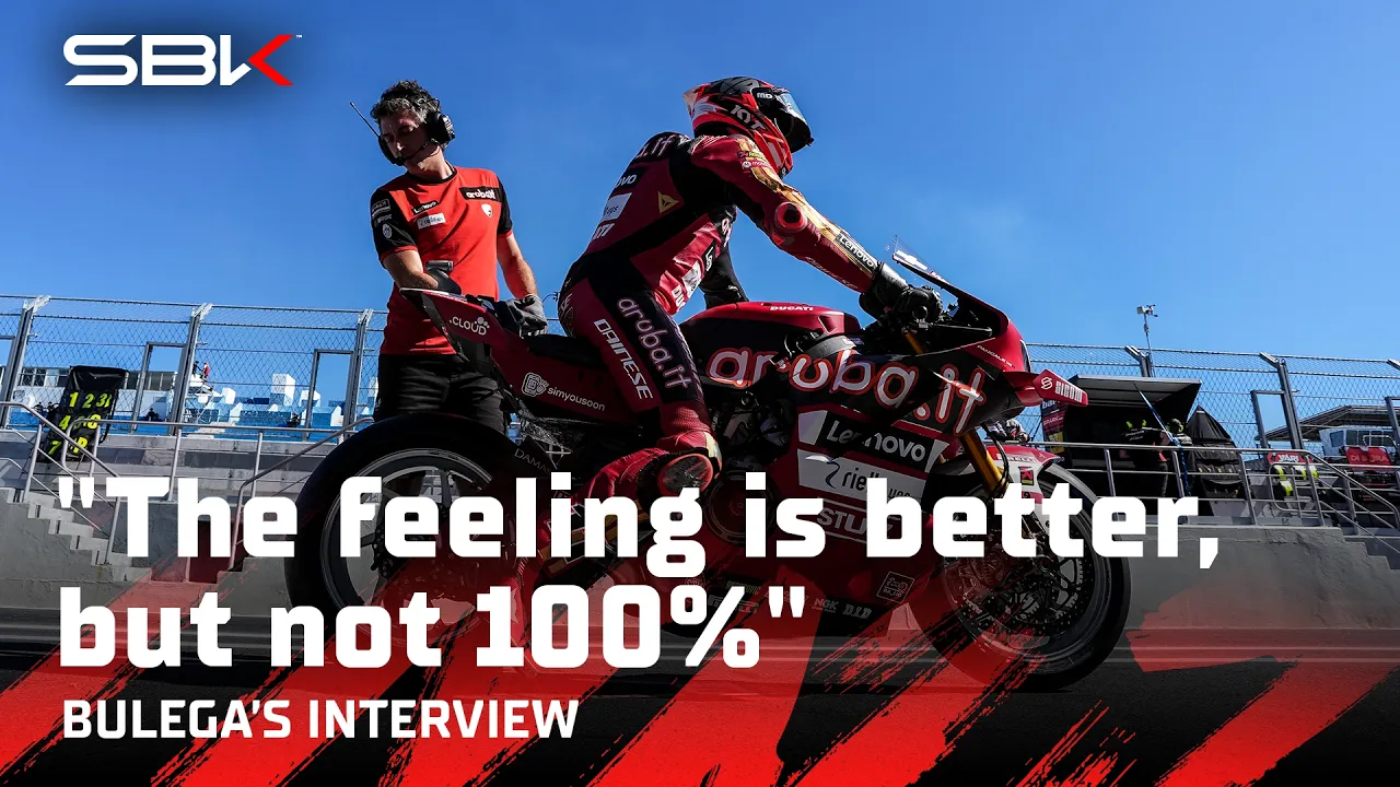 FULL INTERVIEW 🎙️: Nicolo Bulega aims higher at Estoril 👀 | 2026 #EstorilWorldSBK 🇵🇹