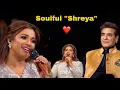 Singing Queen “Shreya Ghoshal” Aapki Najaro Me Beautiful Performance | Indian Idol | Reaction Video