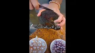 يخر ج منه ما الل ؤلؤ والمر جان  يخر ج منه ما الل ؤلؤ والمر جان