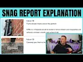 Full Snagging Report Explanation