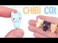 Polymer Clay Basics 101 How to DIY Chibi Cat Tutorial
