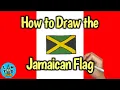 How to Draw the Jamaican Flag in Easy Steps