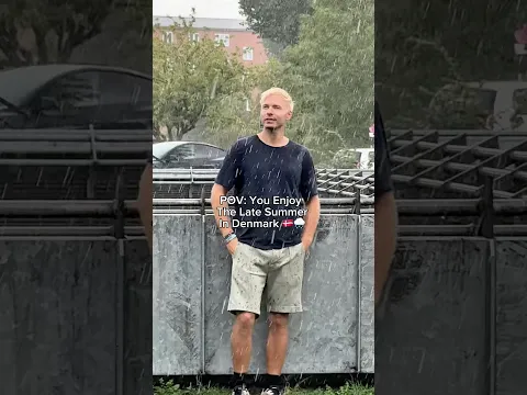 POV: You Enjoy Summer In Denmark 🇩🇰 #summer #denmark #late #danish #dansk #fyp #scandinavia #rain