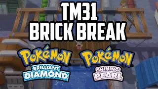 Where to Find TM31 Brick Break - Pokemon Brilliant Diamond Shining Pearl