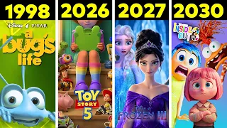 TODAS as Animações que a Disney e a Pixar Já Lançaram… E o que Vem Até 2030 🎬✨