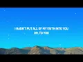 Myles Smith - My First Heartbreak (Lyrics)
