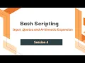 4 3 - Bash Scripting Input Arithmetic Expansion