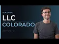 Colorado LLC 2026 Set Your LLC in Colorado Up Correctly