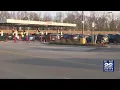 Long lines seen at Costco gas station to fill up for less