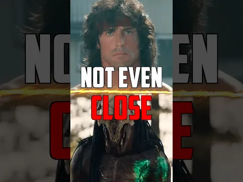 Predator VS Rambo - Who Wins? #predator #rambo #johnrambo #alien #aliens #predators