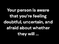 Download Lagu Your person is aware that you’re feeling doubtful, uncertain, and afraid about whether they will...