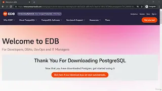 003 FastAPI Project PostgreSQL Windows Installation