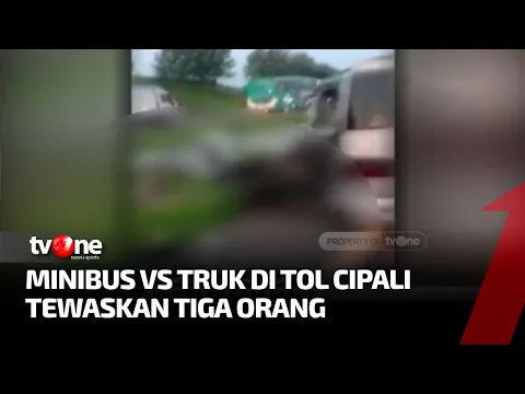 Kecelakaan Maut Terjadi di Cipali, 3  Orang Tewas di Tempat