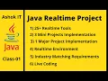 Java Real-time Project Online Training Class - 01 Ashok IT