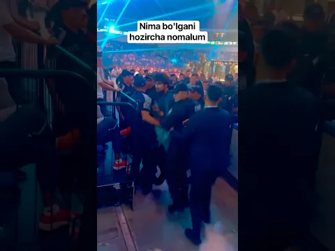 Kutilmaganda bir sportchini tashqariga olib chiqishdi