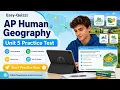 AP Human Geography Unit 5 Practice Test Full Review Practice Questions