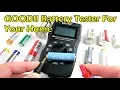 GOOD 30 Battery Tester For Your Home - AA AAA 9V C D 18650