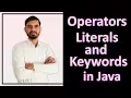 Operators Literals Keywords in Java by Deepak Hindi