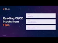 Read inputs from file Pipeline Authoring GitLab 18 9