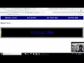 JavaScript - Timer Functions and Objects