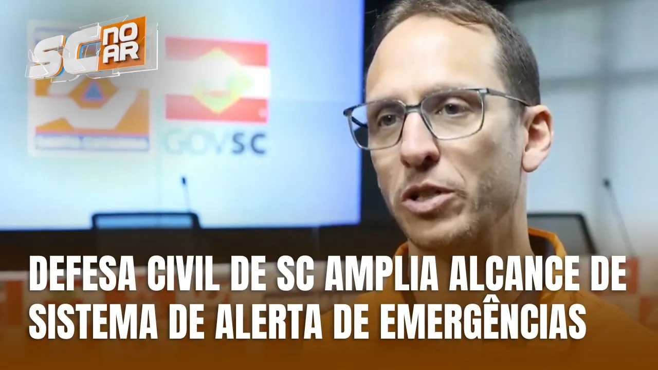 Santa Catarina amplia ferramenta de alerta da Defesa Civil para emergências