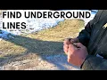 How to Find Underground Utilities Without Expensive Tools
