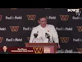 commanders HC Ron Rivera speaks to the media after 38-10 loss to the Cowboys 1-7-24