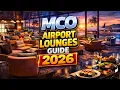 MCO Airport Lounges Guide - All 4 Lounges at Orlando International Airport