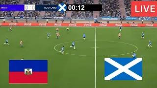 🔴 LIVE : HAITI VS SCOTLAND FIFA WORLD CUP 2026 FULL MATCH – VIDEOGAME EFOOTBALL SIMULATION