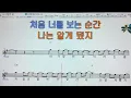 🐲나 어릴적 꿈 /터보👌+가라오케 .Sheet music lyrics