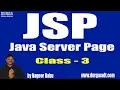Learn JSP Tutorial Online Training by Nagoor Babu Sir On 18-05-2018