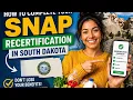 How to complete your SNAP recertification in South Dakota