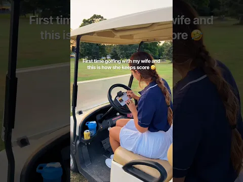 Each hole was scored on vibes she said