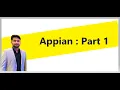 Appian Introduction