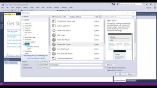 IPGRAY python - How to create python Flask web project in visual studio 2017