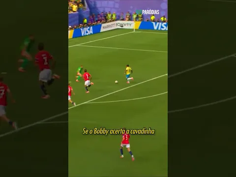 E se o Endrick faz o gol? O hexa viria? #futparodias #seleçãobrasileira