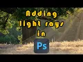 Photoshop Tutorial How to Add Sun Rays to your Image