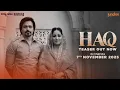 Qubool (Song)(Lyrical Video) |Haq |Vishal Mishra |Armaan Khan |YamiGautam & Emraan Hashmi