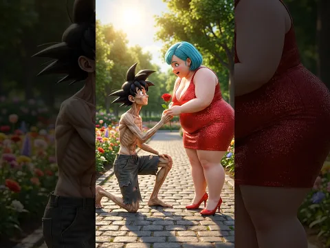 Goku et Bulma ont réussi leurs défi #anime #dragonball #goku #shortviral #funny