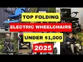 Best Folding Electric Wheelchairs Under 1000 2026
