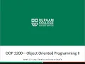 OOP3200 - F2020