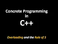 S1E6 C Rule of 3 for Dynamic Memory