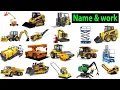 Heavy Construction Equipment Names Construction Machine Names Heavy Duty Equipment