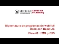 Clase 01 - HTML y CSS 2021